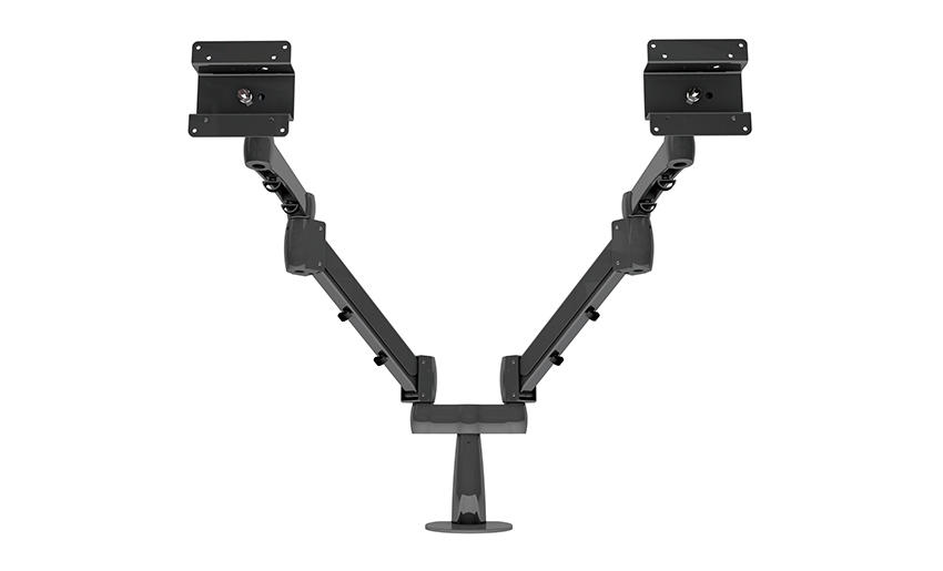 Height Adjustable LCD Dual Monitor Arm