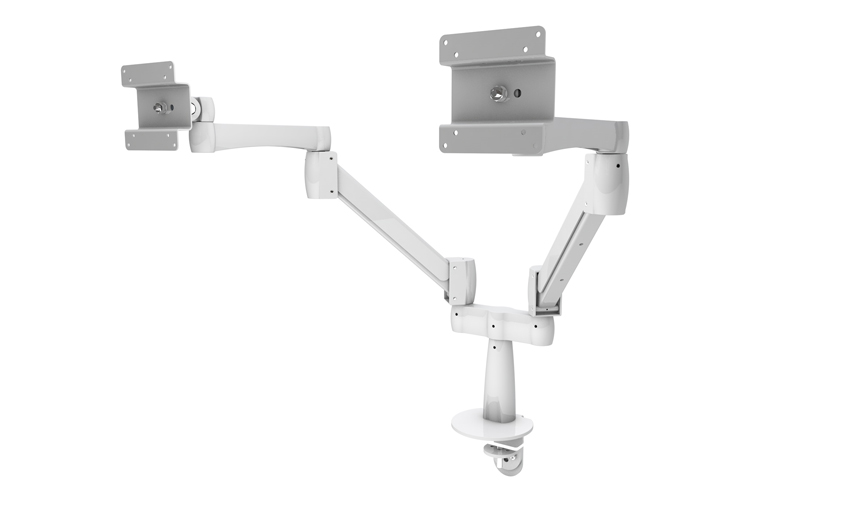 Full Motion Gas-Spring-Adjustable Desk Mount LCD Monitor Arms