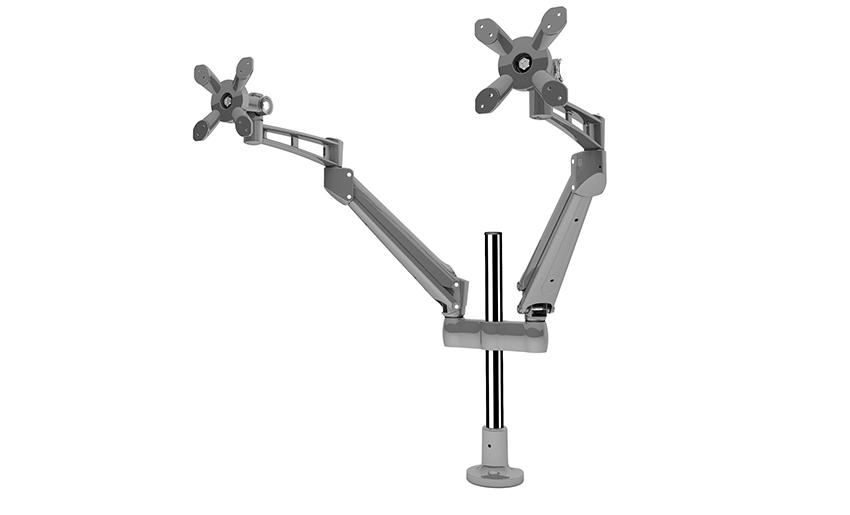 Desk Stand Monitor Mount for Computer Hold 17-27inch Double Screen