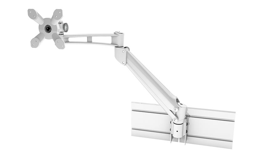 Single LCD Monitor Arm with Gas Spring Fully