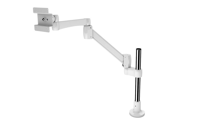 Height Adjustable Single LCD Monitor Arm Desk Mount Stand Stock
