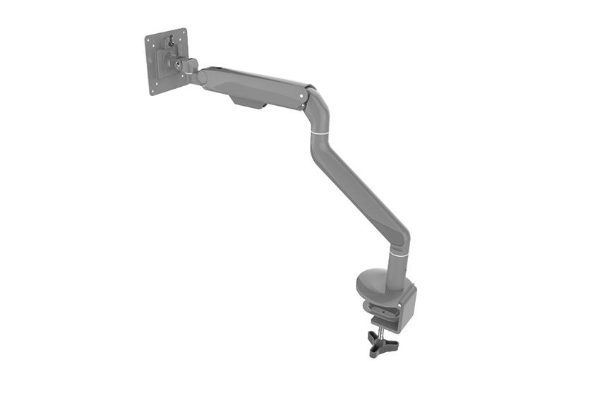 Computer accessories single monitor arm with slim look
