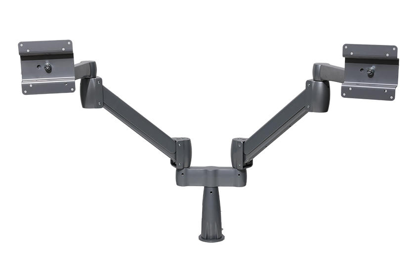 Full Motion Gas-Spring-Adjustable Desk Mount LCD Monitor Arms