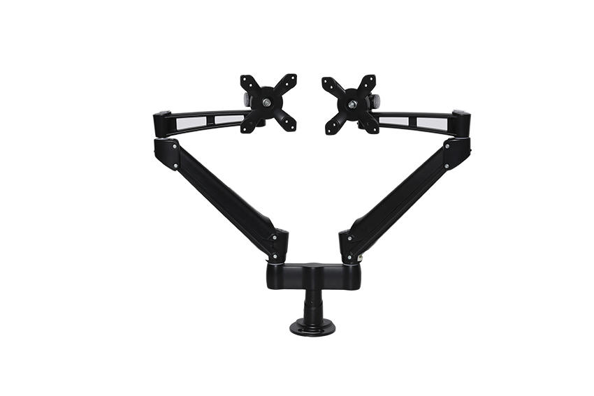 Gas Spring Mount Dual Monitor Computer Stand B05