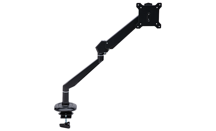Height adjustable LCD desktop mount monitor arm